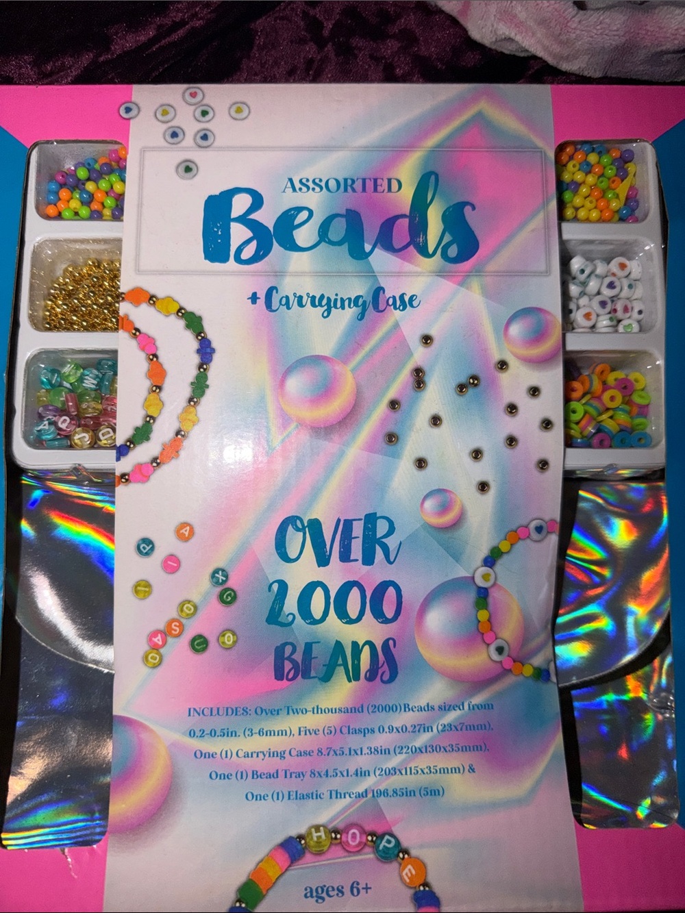 Assorted Beads Craft Kit - Multi Color - Picture 1 of 3